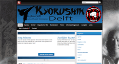 Desktop Screenshot of kyokushin-delft.nl