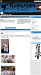 Mobile Screenshot of kyokushin-delft.nl